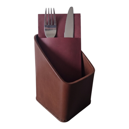 leather holder cutlery
