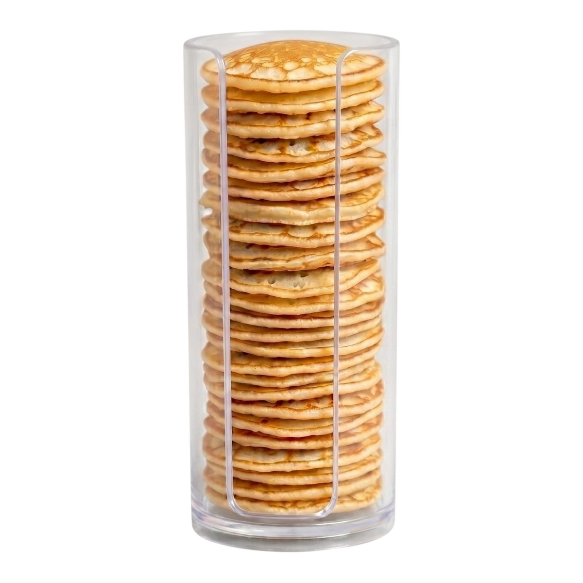 plastic blini holder for caviar service belt
