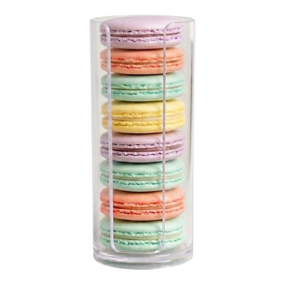 plastic blini macaron holder caviar service belt